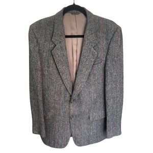 Sedgewick by Harry Rosen Virgin Wool Men’s 2 Button Blazer Union Made Size 43T